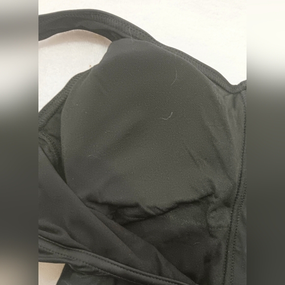 Perfect Sculpt Black Lace Up One Piece Swimsuit XL 1X - Picture 6 of 12